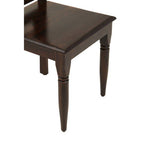 Dark Sheesham Wood Dining Chair
