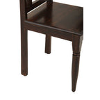 Dark Sheesham Wood Dining Chair