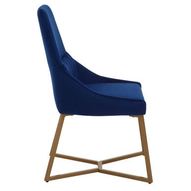 Midnight Velvet Dining Chair