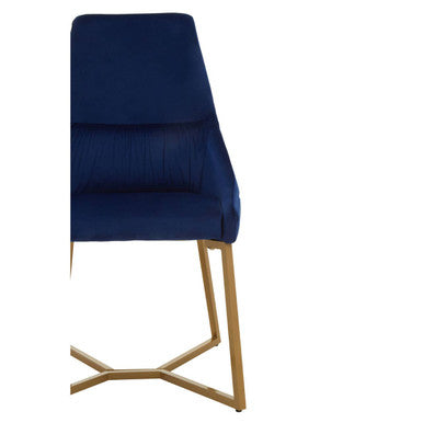 Midnight Velvet Dining Chair