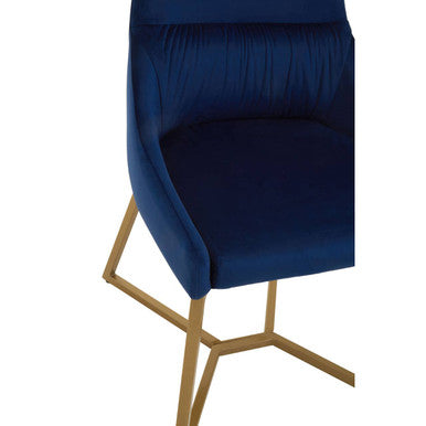 Midnight Velvet Dining Chair