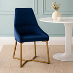 Midnight Velvet Dining Chair