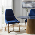 Midnight Velvet Dining Chair