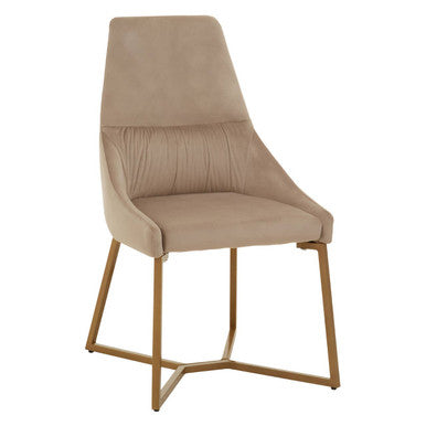 Mink Velvet Dining Chair