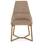 Mink Velvet Dining Chair