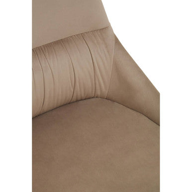 Mink Velvet Dining Chair