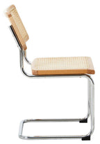 Elm Wood and Rattan Dining Chair