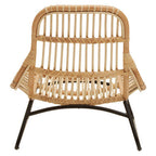 Natural Rattan Chair with Rattan Seat