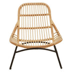 Natural Rattan Chair with Rattan Seat