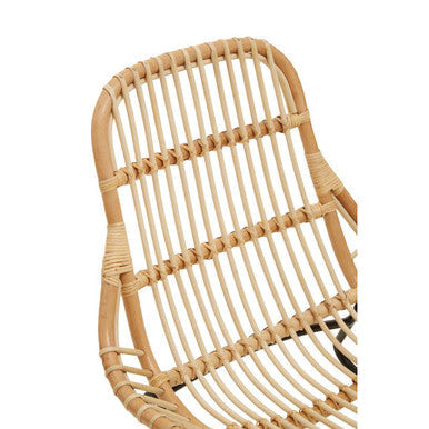 Natural Rattan Chair with Rattan Seat
