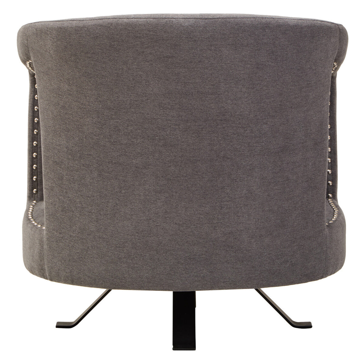 Ash Velvet Swivel Chair