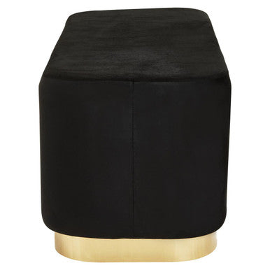 Black Velvet Bench