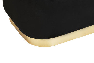 Black Velvet Bench