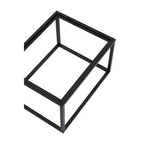 Black and Gold Agate Effect Set of 2 Nesting Tray Tables
