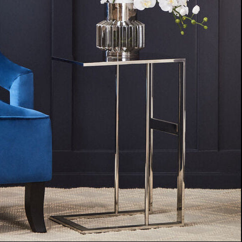 Silver Side Table