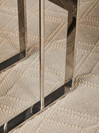 Silver Side Table