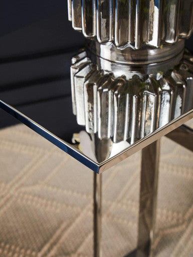 Silver Side Table