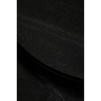 Black Marble and Gold Finish Set of 2 Nesting Coffee Tables