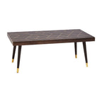 Dark Finish Mango Wood Coffee Table