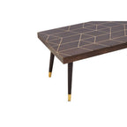 Dark Finish Mango Wood Coffee Table
