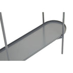 Grey and Matt Gold Finish 2 Tier Console Table