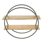 Two Tier Wall Shelf