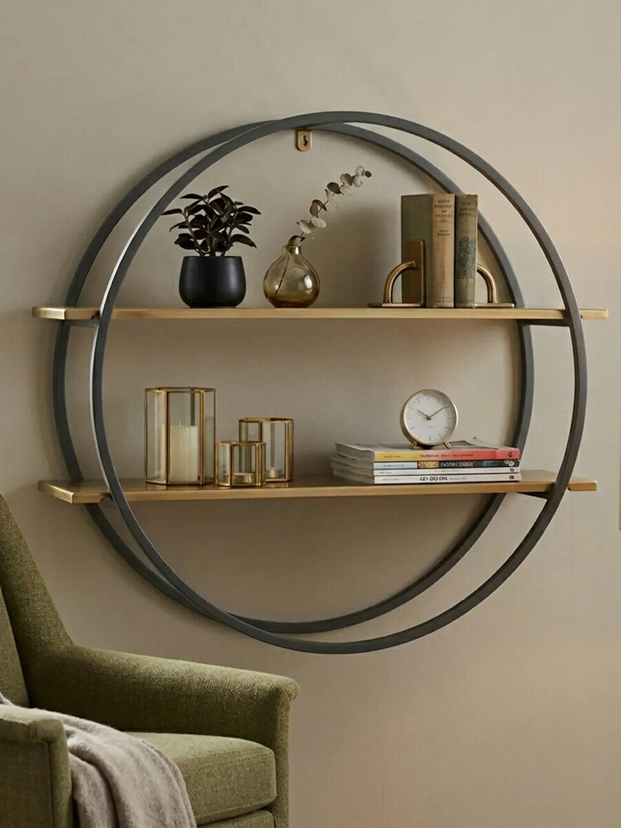 Two Tier Wall Shelf