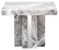 Grey Marble Side Table