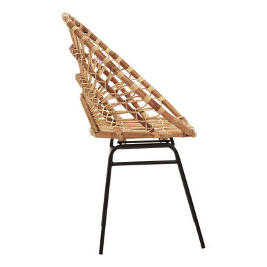 Natural Rattan Sunflower Chair
