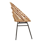 Natural Rattan Sunflower Chair