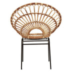 Natural Rattan Sunflower Chair
