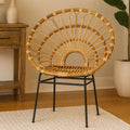 Natural Rattan Sunflower Chair