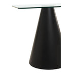 Clear Glass Square Dining Table
