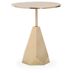 Shiny Gold Side Table