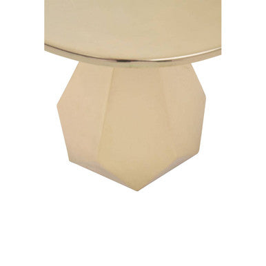 Shiny Gold Side Table