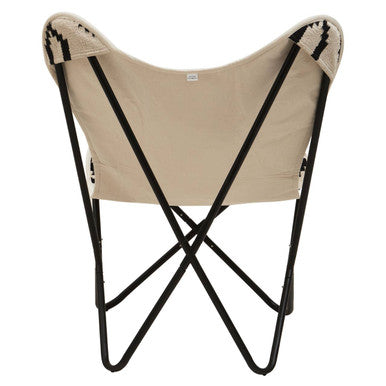 Black and White Butterfly Chair