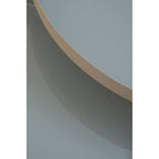 Set of 3 Grey Enamel Top Nesting Side Tables with Gold Finish X-Base Legs