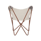 Grey and White Butterfly Chair