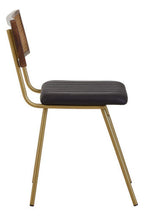 Black Leather Dining Chair