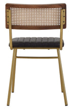 Black Leather Dining Chair