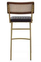Black Leather Bar Chair