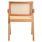 Natural Cane and Beech Wood Dining Chair