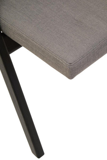 Grey and Black Elm Wood Folding Chair