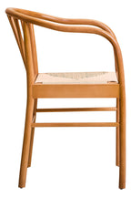 Natural Woven Rope and Beech Wood Chair