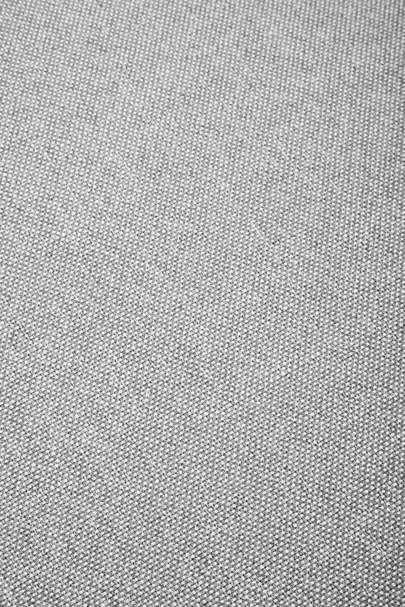 Grey Fabric Ottoman Stool