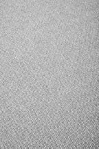 Grey Fabric Ottoman Stool