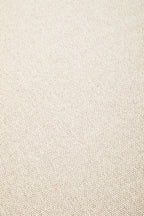 Cream Fabric Ottoman Stool