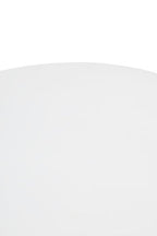 Whitewash Mango Wood Round Coffee Table