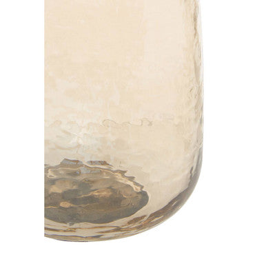 Black and Gold Glass Toothbrush Holder with Textured Detail