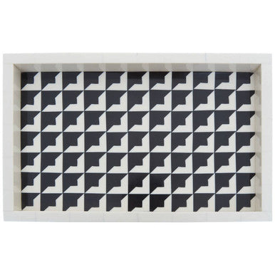 Black and White Tray